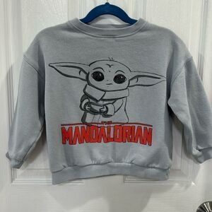 ZARA STAR WARS SWEATSHIRT. LIGHT BLUE